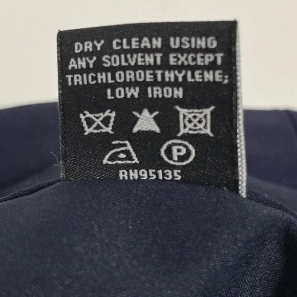 Lafayette 148 New York Blazer Womens 10 Blue Wool Blend Three Button Long Sleeve - Picture 5 of 8